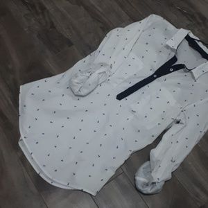 Zara white shirt